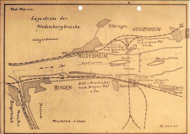 Klemm Lageskizze_der_Hindenburgbrücke_1925-04-24