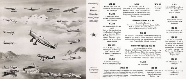 klemmflugzeuge 1918-1940